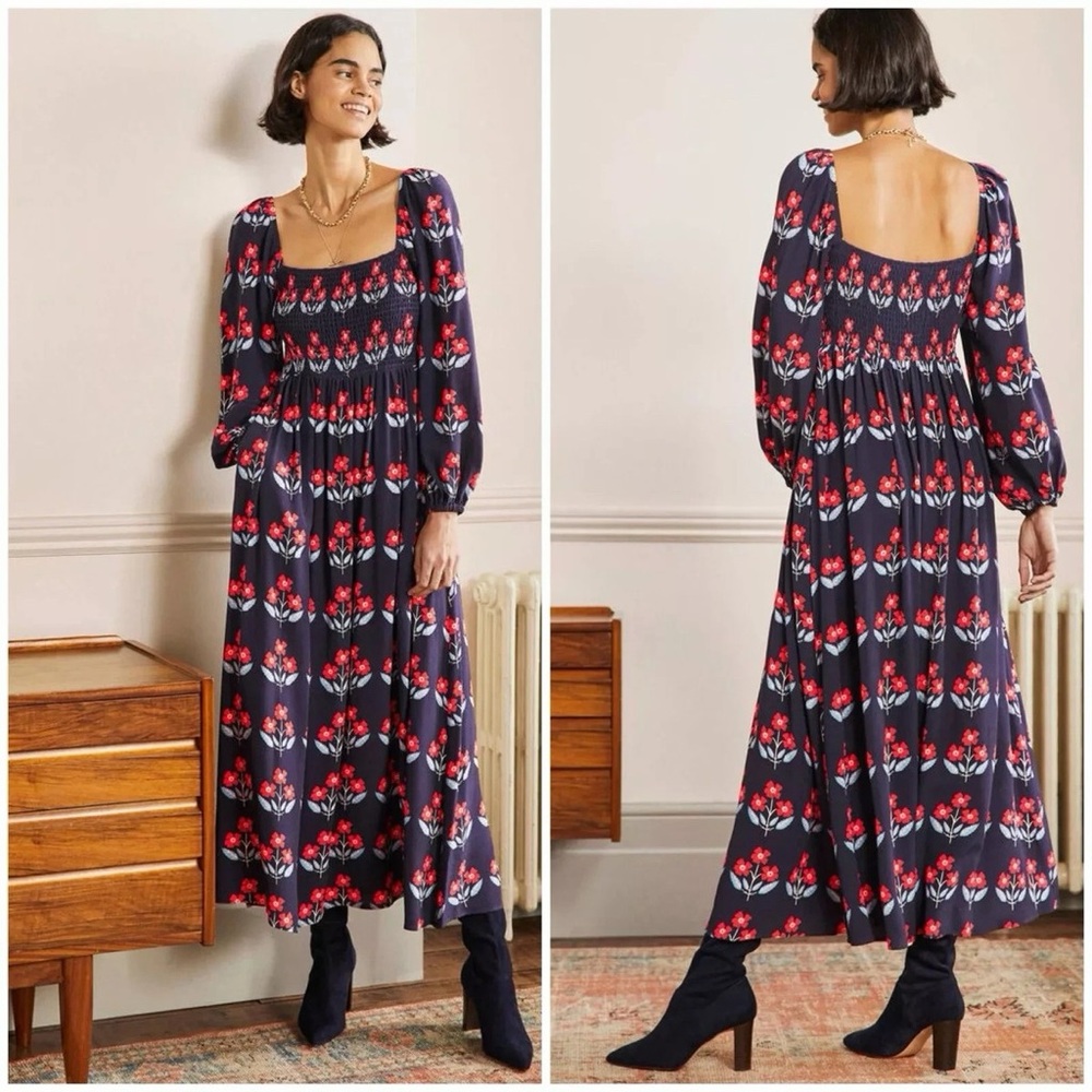 Boden Connie in Navy Floral 2P
